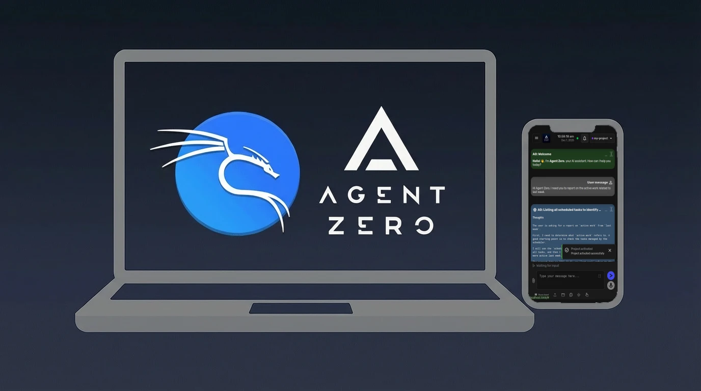 Agent Zero Kali Linux operating system environment