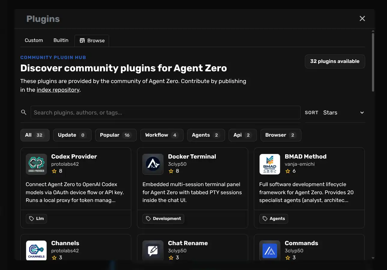 Plugin Hub UI